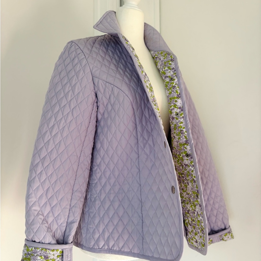 Lavender Quilted Women's Jacket